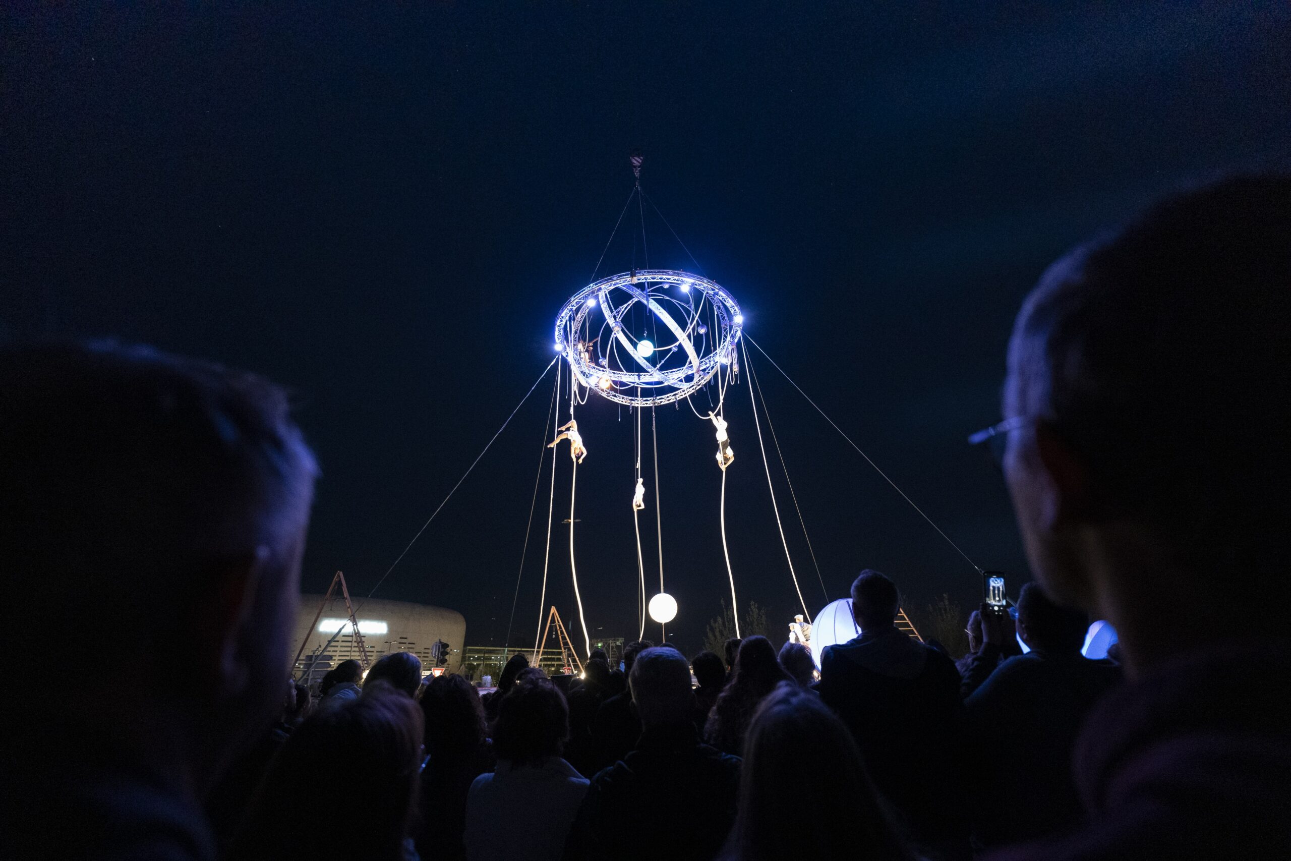 Spectacle sur le pont Simone Veil